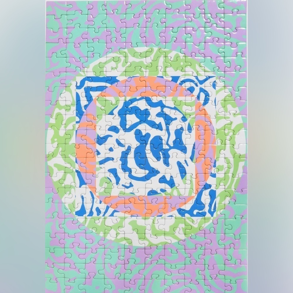 NIB Tanya Taylor Maze Print Puzzle